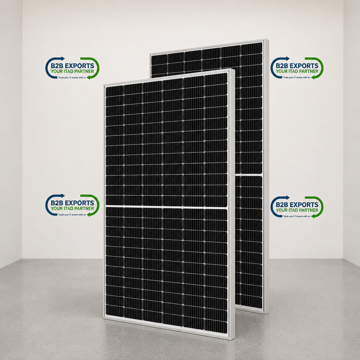 750 Used Solar Panels – Mixed Brands | Maxeon , Jinko Solar, Waaree